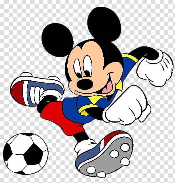 Mickey Mouse universe Minnie Mouse Football player, mickey mouse transparent background PNG clipart
