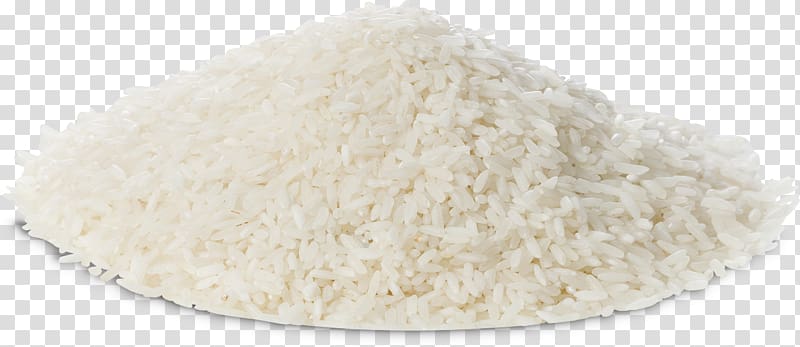 White rice Basmati Rice flour Jasmine rice, rice transparent background PNG clipart