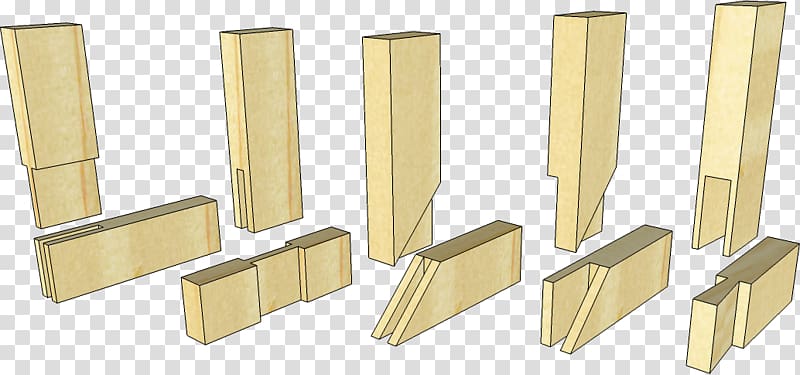 Bridle joint Woodworking joints Mortise and tenon Lap joint, wood transparent background PNG clipart