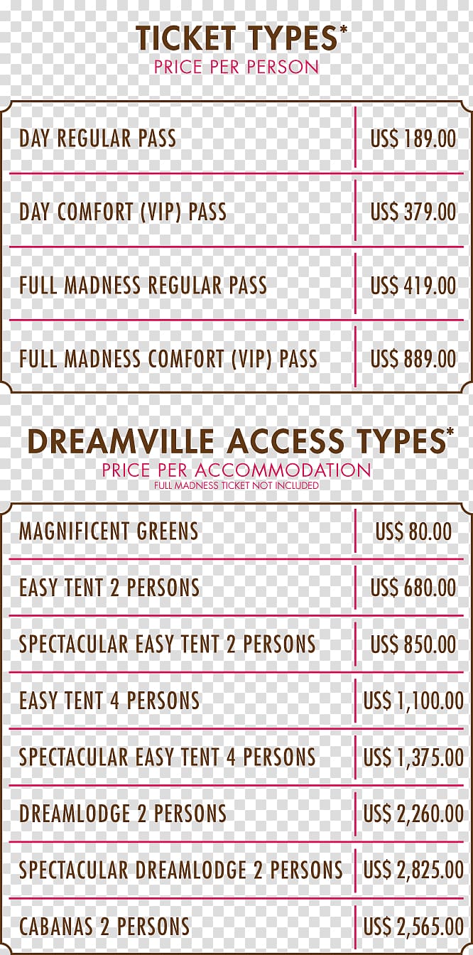 Szamocin Journey To Tomorrowland Music festival Dreamville Records, Ticket price transparent background PNG clipart
