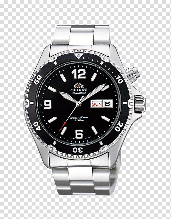 Orient Watch Diving watch Automatic watch Seiko, watch transparent background PNG clipart
