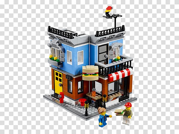 LEGO 31050 Creator Corner Deli Amazon.com Educational Toys, roof terrace staircase transparent background PNG clipart