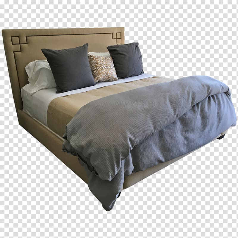 Bed frame Mattress Headboard Wrought iron, Mattress transparent background PNG clipart