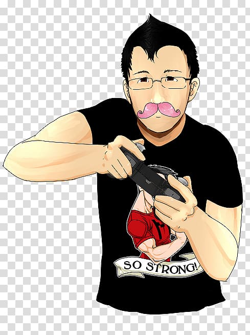 Markiplier YouTube Cartoon Fan art Drawing, youtube transparent background PNG clipart