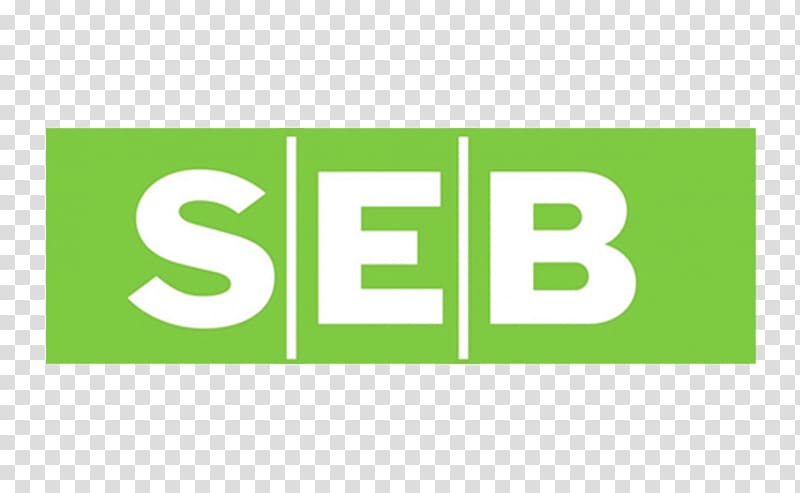 SEB logo, SEB Bank Green Logo transparent background PNG clipart