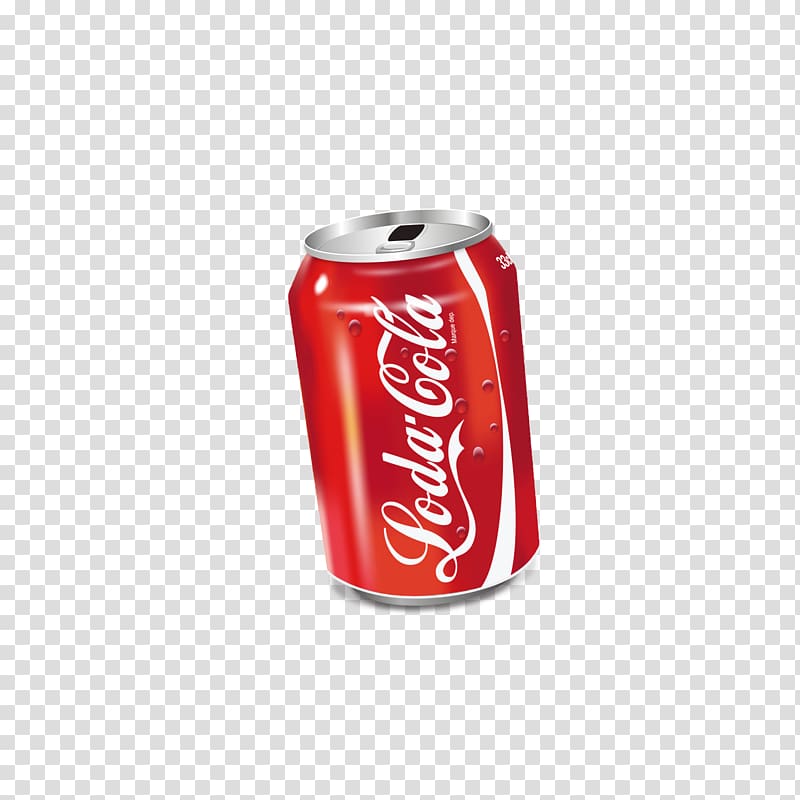 Water Drop , Blue waves, Coca-Cola can illustration transparent background PNG clipart