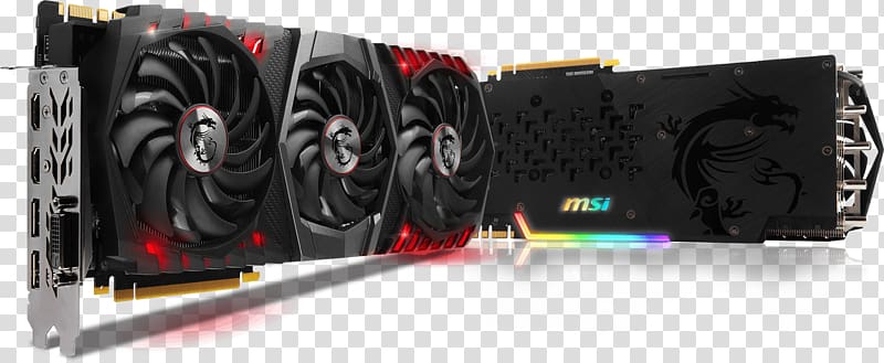 Graphics Cards & Video Adapters Msi Gaming Geforce Gtx 1080 Ti 11gb Gddr5x 352bit Directx 12 Vr Ready NVIDIA GeForce GTX 1080 Ti 英伟达精视GTX, nvidia transparent background PNG clipart