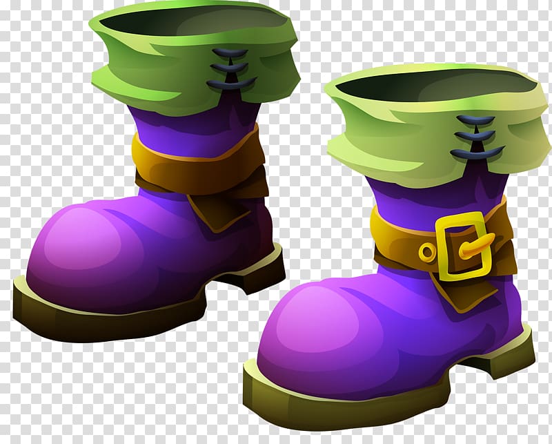 Purple Boot, Purple boots transparent background PNG clipart