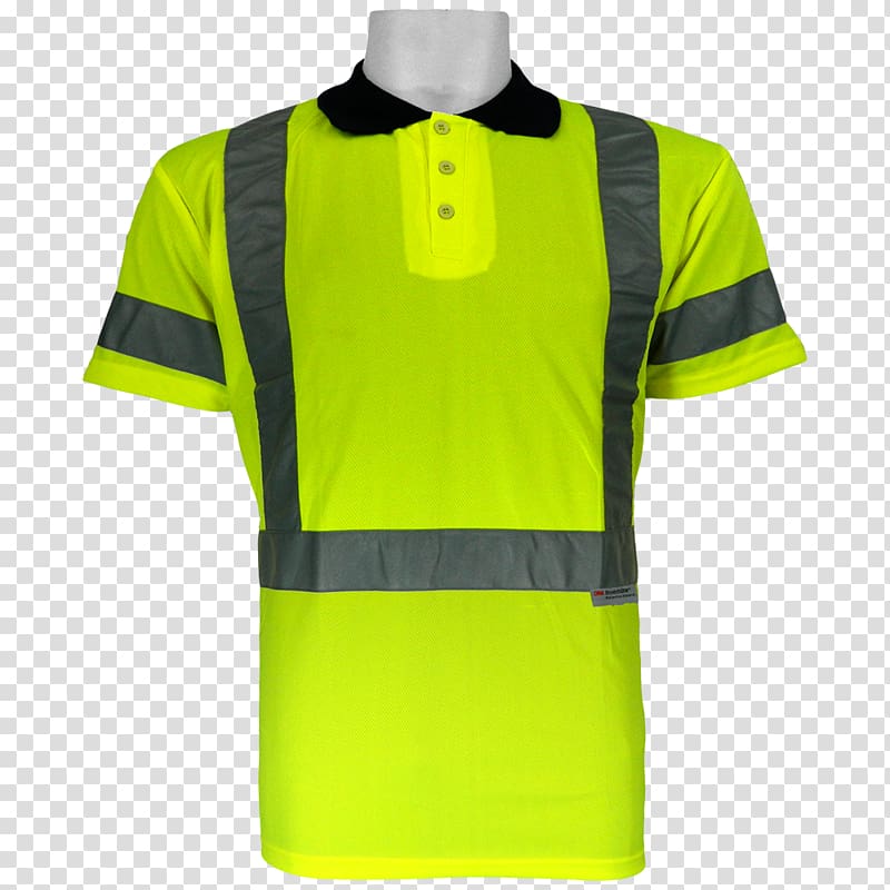 T-shirt Polo shirt High-visibility clothing Retroreflective sheeting, T-shirt transparent background PNG clipart