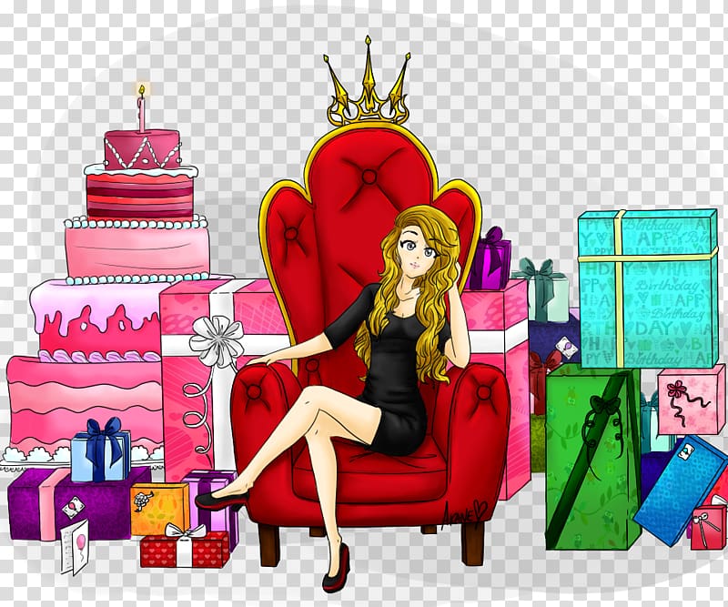 Drawing Birthday August 7 Gift, happy B.day transparent background PNG clipart