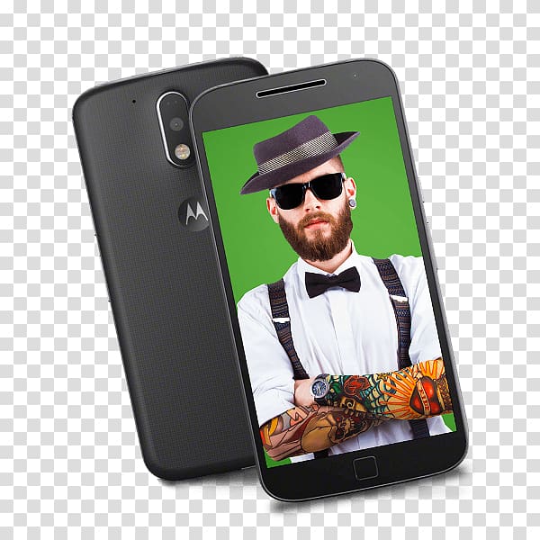 Smartphone Moto G5 Motolora Moto G4 Plus AP3753AE7J4 SIM Free [Black] (sim Free)(Japan Import-No Warranty) Motorola Moto G4 Plus, 16 GB, Black, Unlocked, CDMA/GSM, smartphone transparent background PNG clipart
