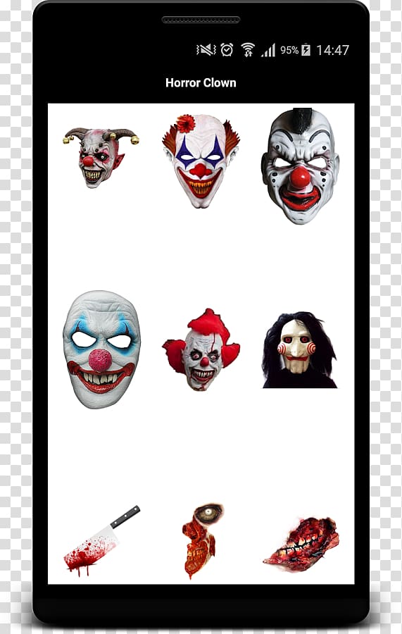 2016 clown sightings Mask , clown transparent background PNG clipart