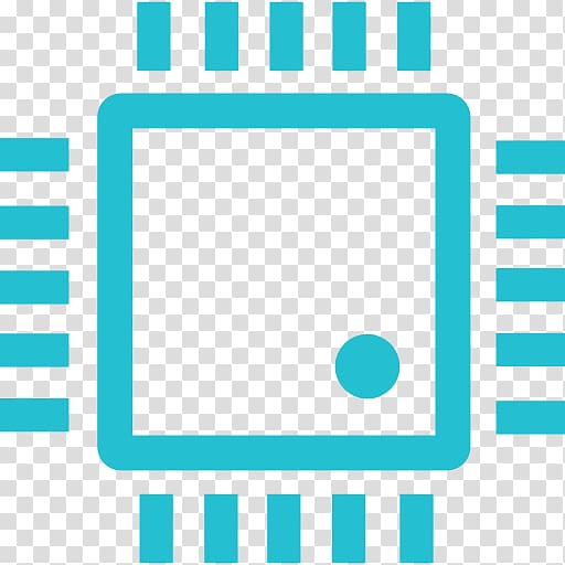 Integrated Circuits & Chips Computer Icons Microprocessor Electronic circuit, Microchip transparent background PNG clipart