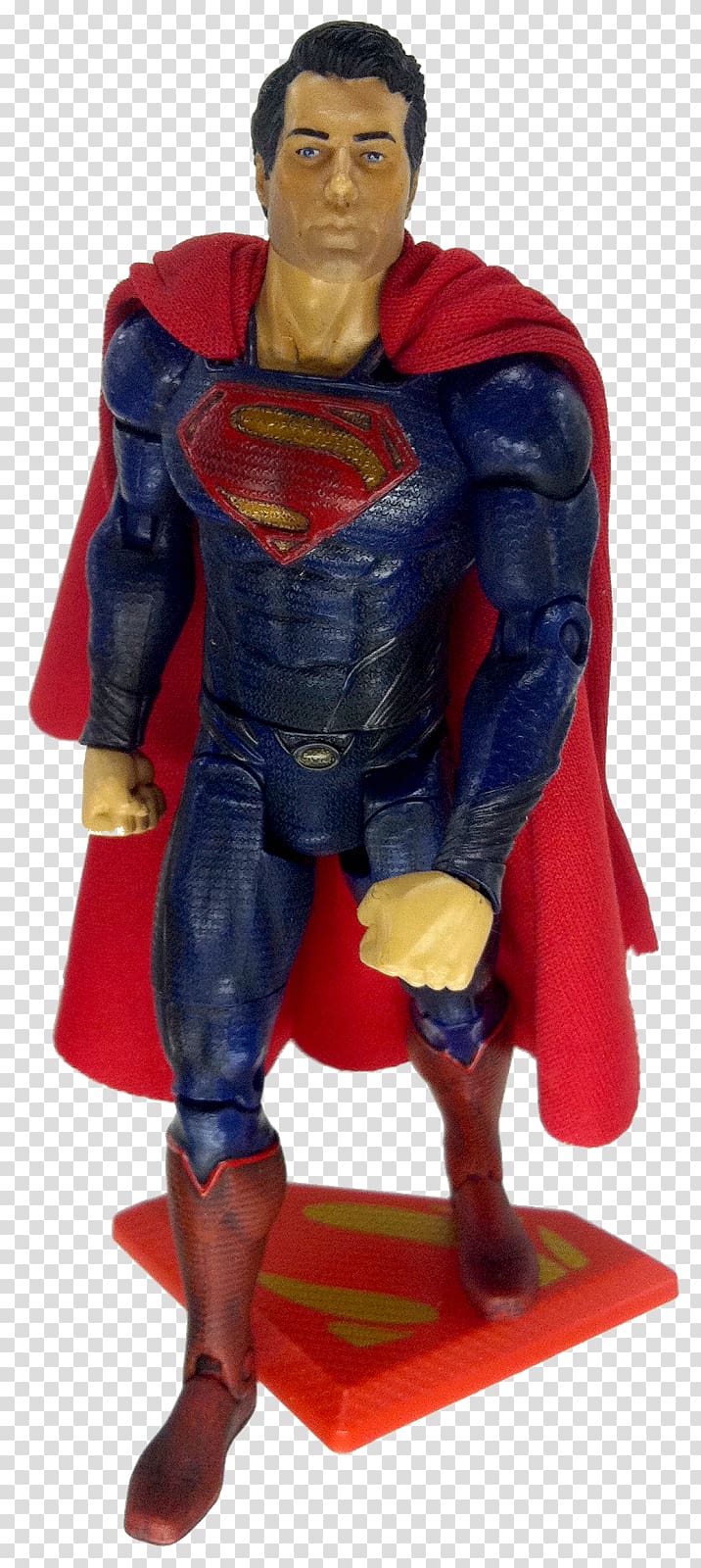 Henry Cavill Superman Man of Steel General Zod Jor-El, action figures transparent background PNG clipart