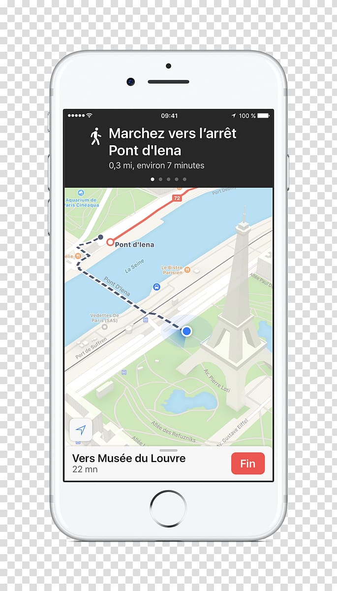 Apple Maps Rapid transit Transport, paris postcard transparent background PNG clipart