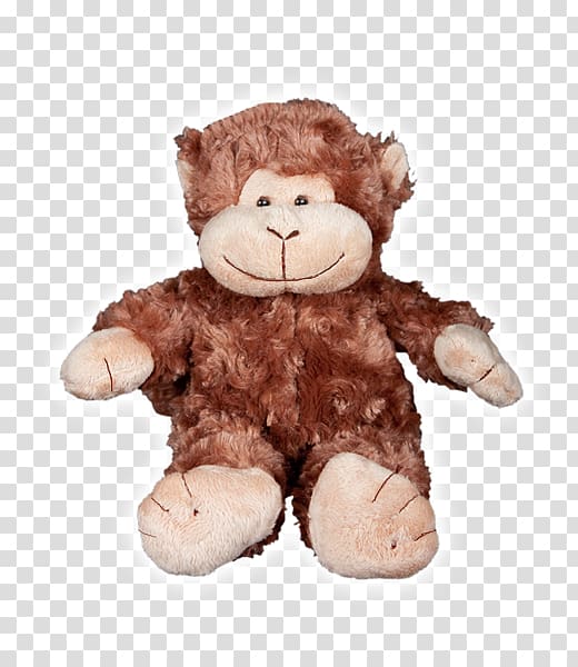 Stuffed Animals & Cuddly Toys Monkey Plush Teddy bear, monkey transparent background PNG clipart