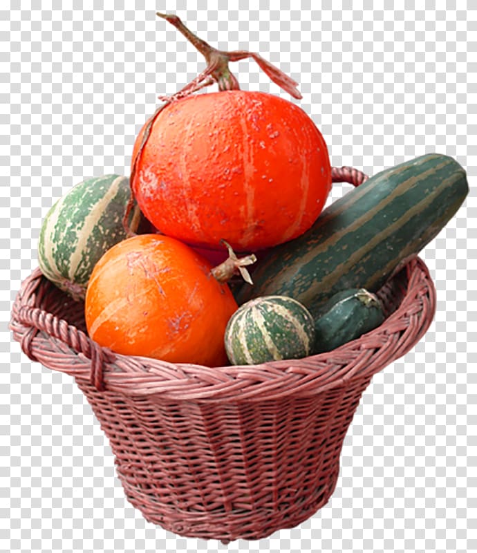 Calabaza Candy pumpkin Vegetable, Pumpkin Basket transparent background PNG clipart