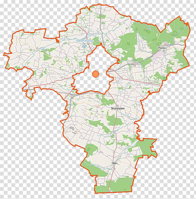 Wierzbica, Radom County Jastrzębia, Radom County Gmina Skaryszew Iłża, map transparent background PNG clipart