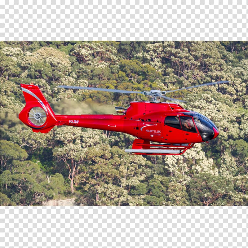 Helicopter rotor Nautilus Aviation Flight Eurocopter EC130, helicopter transparent background PNG clipart