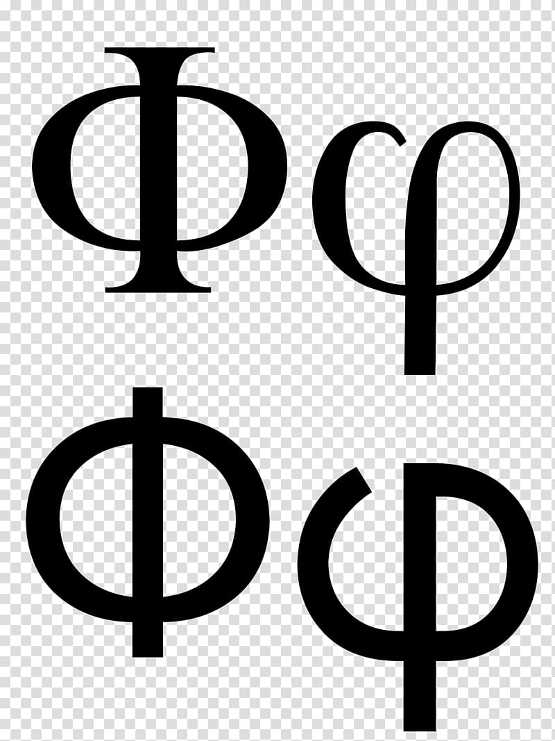 Phi Greek alphabet Letter case Psi, phi symbol transparent background PNG clipart