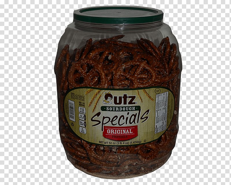 Pretzel Utz Quality Foods Ingredient Sourdough, wheat-flakes transparent background PNG clipart