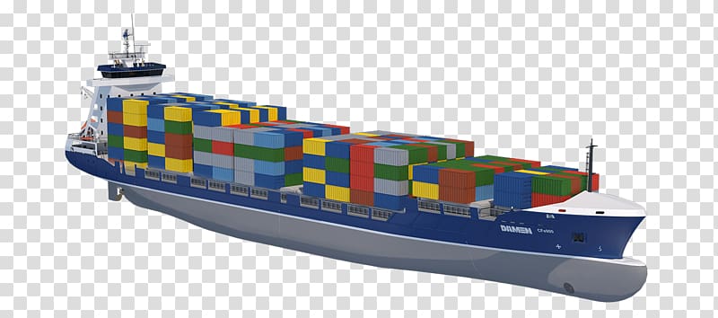 Cargo ship Container ship Intermodal container, Ship transparent background PNG clipart
