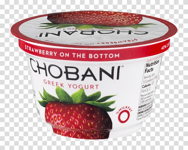 Strawberry Frozen yogurt Vegetarian cuisine Greek cuisine Milk, Strawberry Yogurt transparent background PNG clipart