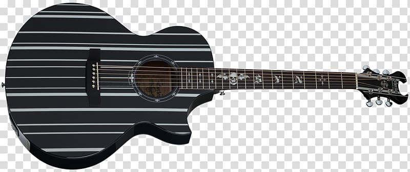 Schecter Guitar Research Schecter Synyster Gates Acoustic guitar Electric guitar, Bass Guitar transparent background PNG clipart