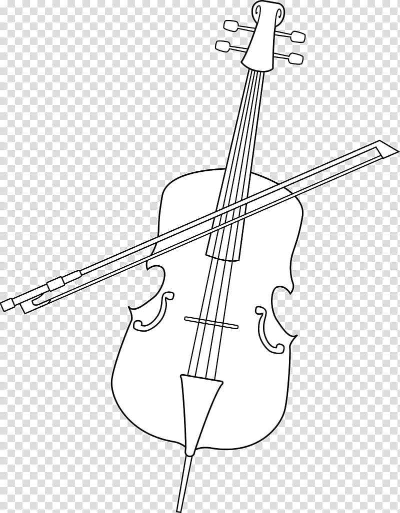 Cello Violin Drawing Music , trombone transparent background PNG clipart