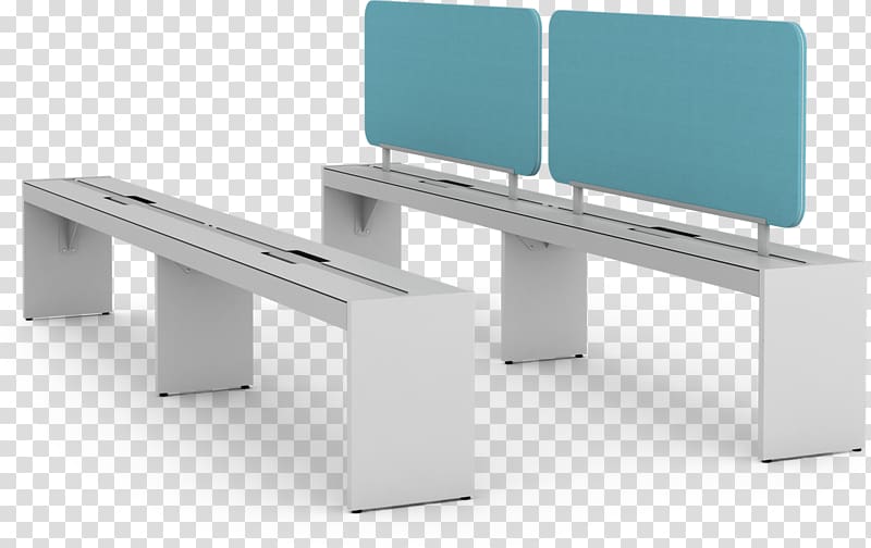 Computer desk Table Open plan Office, multi-functional desk transparent background PNG clipart