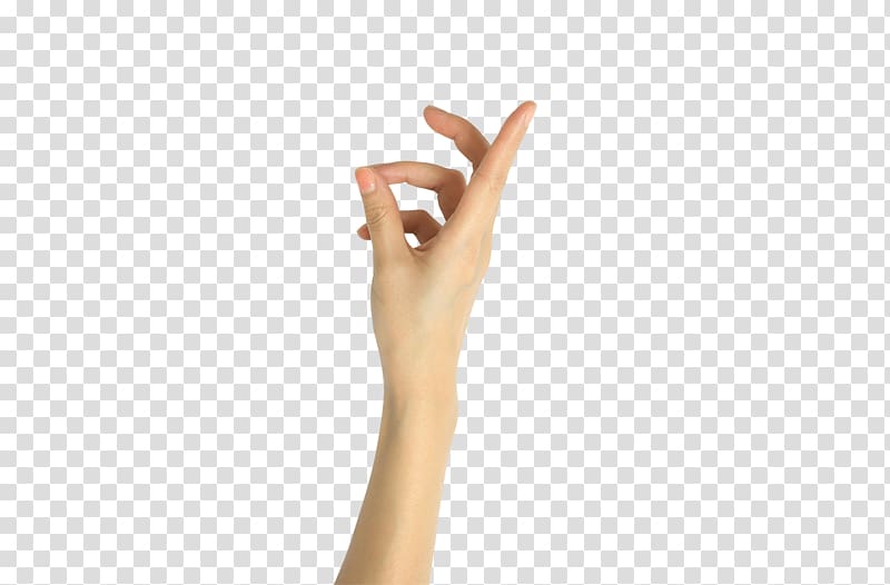 hand , Thumb Hand Digit, Guiding hand pads, woman\'s hand, direction transparent background PNG clipart