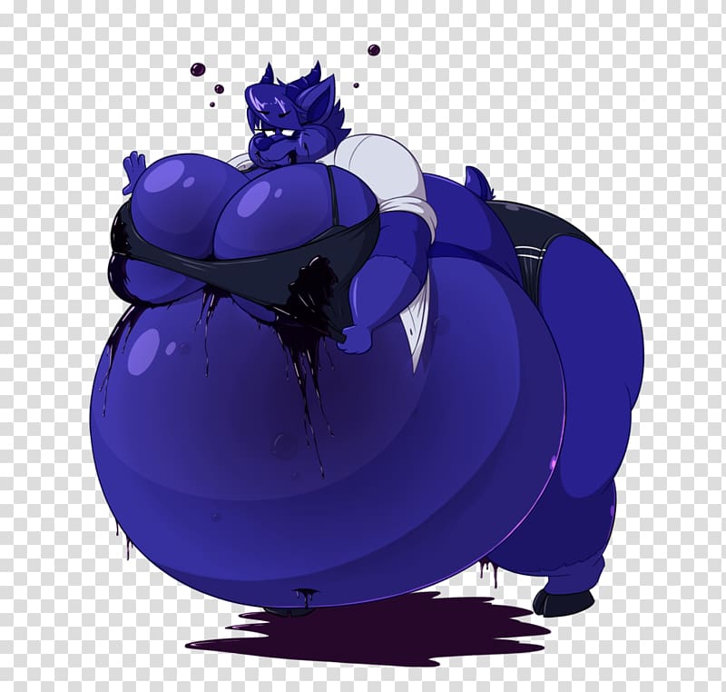 inflation animation blueberry