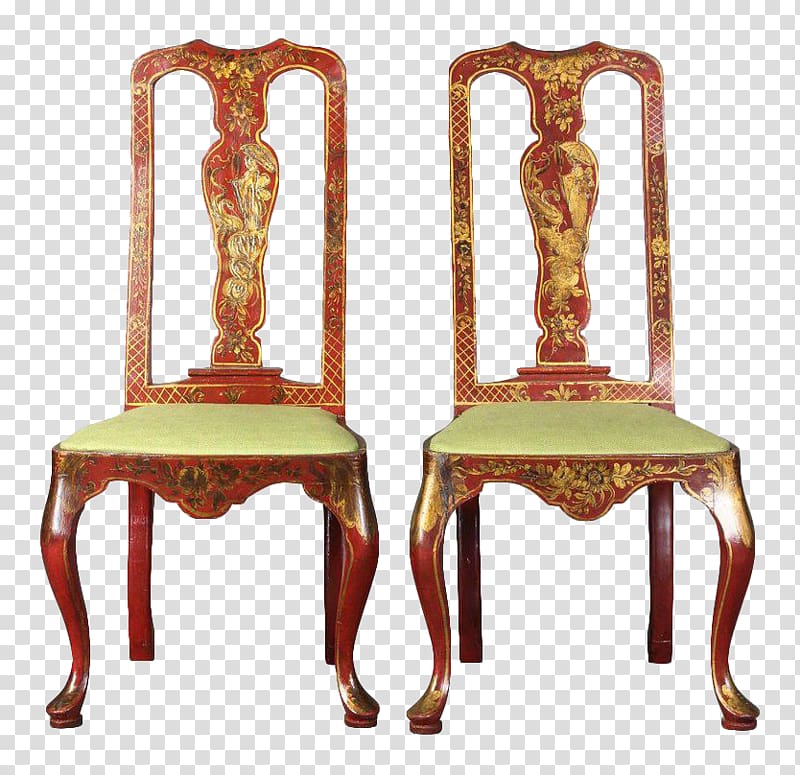Chair Table Queen Anne style furniture Dining room, chair transparent background PNG clipart