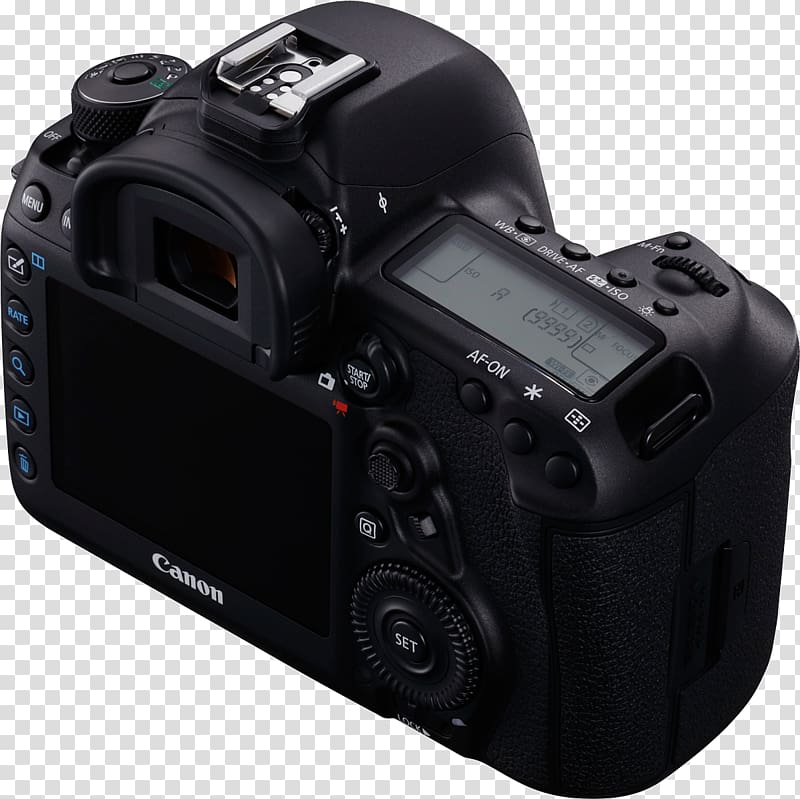 Canon EOS 5D Mark IV Canon EF lens mount Single-lens reflex camera, Camera transparent background PNG clipart