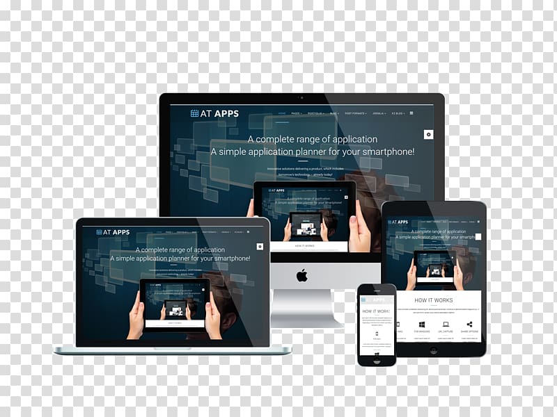 Responsive web design Web template system Bootstrap, Mobile App Template transparent background PNG clipart