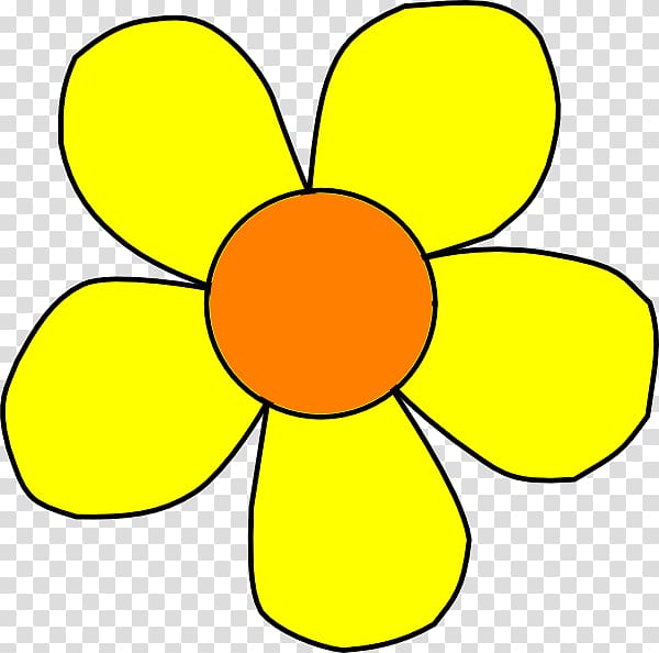 Yellow Flower , flowers shading transparent background PNG clipart