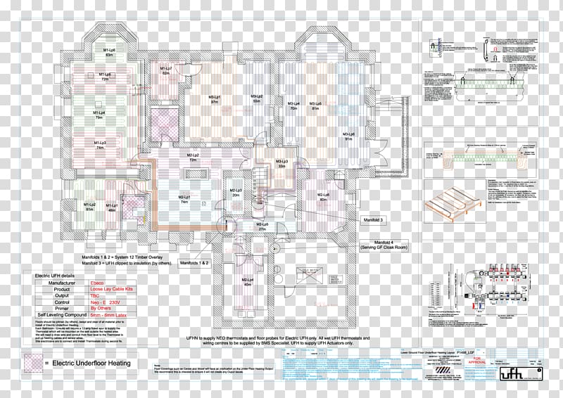 Diagram Underfloor heating Electricity, park estate transparent background PNG clipart