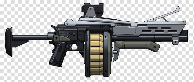 Grenade launcher transparent background PNG clipart