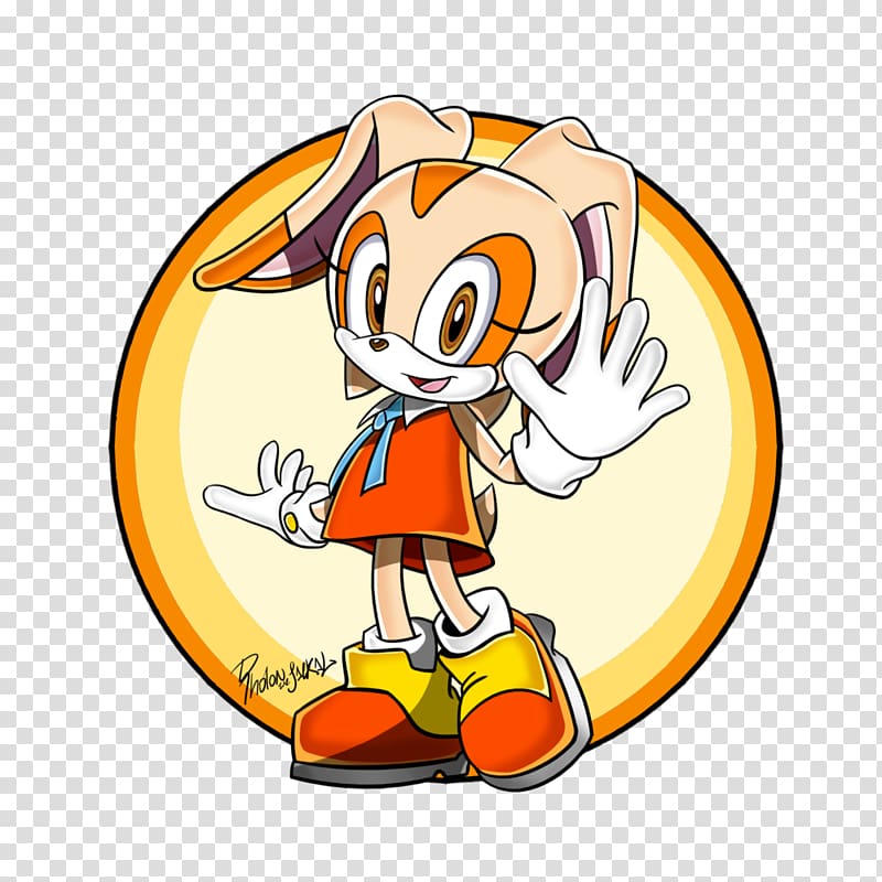Cream the Rabbit Sonic Battle Shadow the Hedgehog Amy Rose Vanilla the Rabbit, oswald the lucky rabbit transparent background PNG clipart
