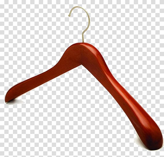 Clothes hanger Clothing Garderob Wood Cloakroom, wood transparent background PNG clipart