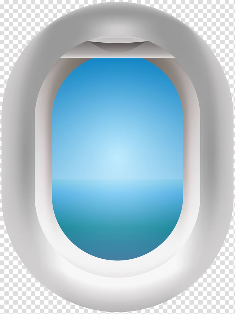 oval gray illustration, Airplane Window , Airplane Window transparent background PNG clipart