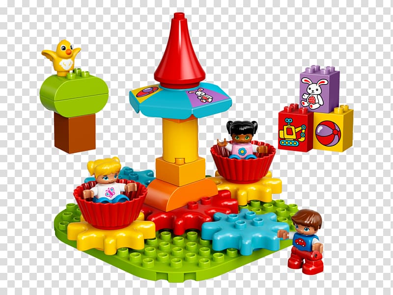 LEGO 10845 DUPLO My First Carousel Toy block LEGO 10816 DUPLO My First Cars and Trucks, toy transparent background PNG clipart