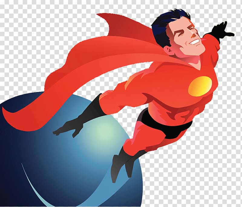 Clark Kent Superhero illustration, Superman flying comics transparent background PNG clipart