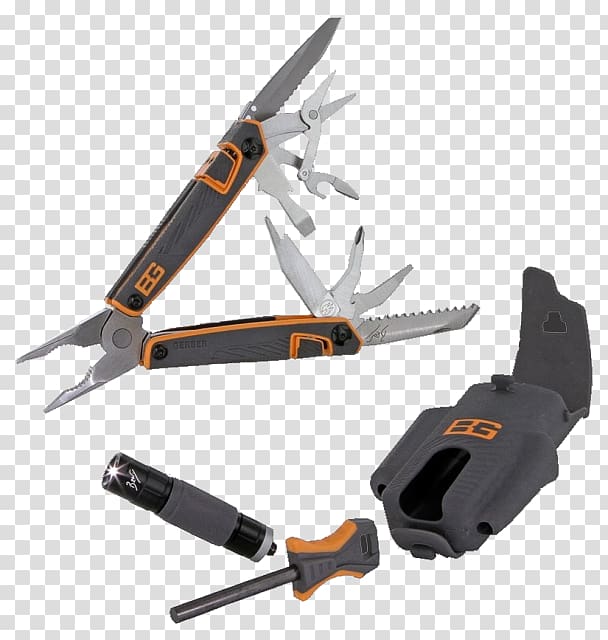Multi-function Tools & Knives Knife Gerber Gear Gerber 31-001901 Bear Grylls Ultimate Pro Survival kit, knife transparent background PNG clipart
