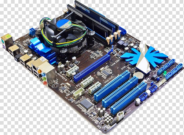 Graphics Cards & Video Adapters Motherboard Computer hardware Computer System Cooling Parts, Computer transparent background PNG clipart