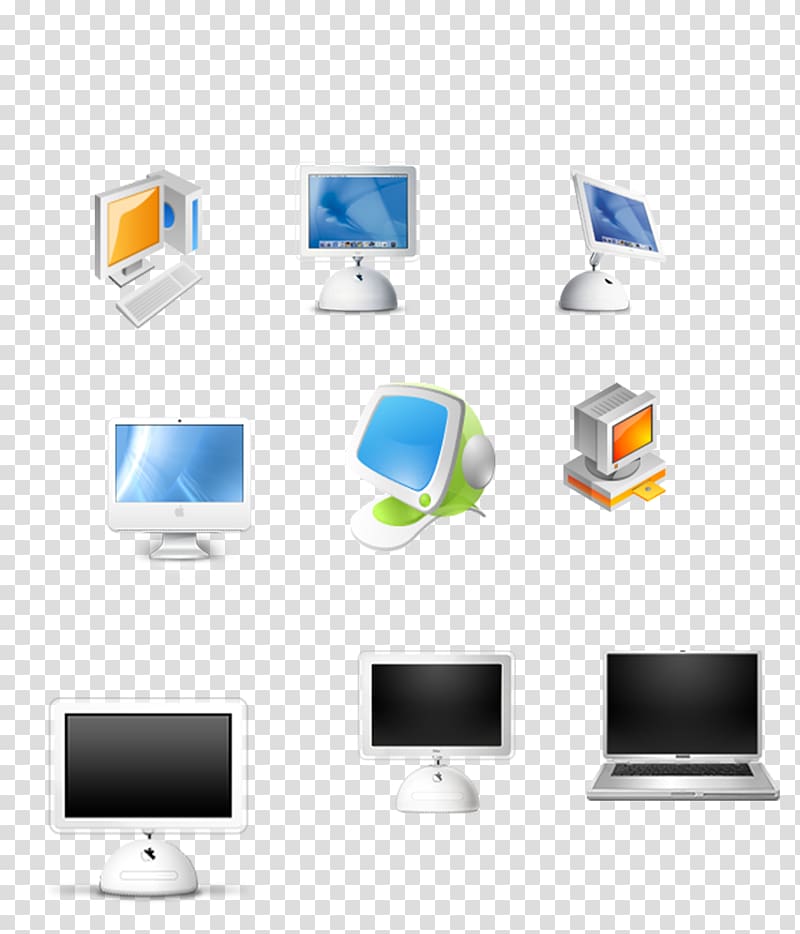 Apartment Computer, Computer flat PSD material transparent background PNG clipart