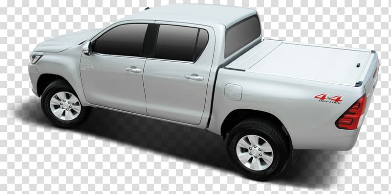 Toyota Hilux Pickup truck Car Tonneau, pickup truck transparent background PNG clipart