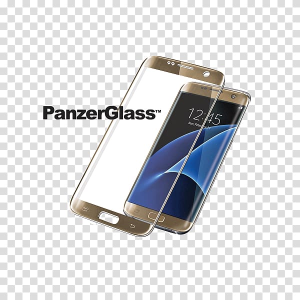 Samsung GALAXY S7 Edge PanzerGlass 1010 screen protector PanzerGlass Screen Protector Screen Protectors Tempered glass, samsung transparent background PNG clipart