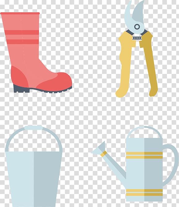Tool, flat gardening tools transparent background PNG clipart