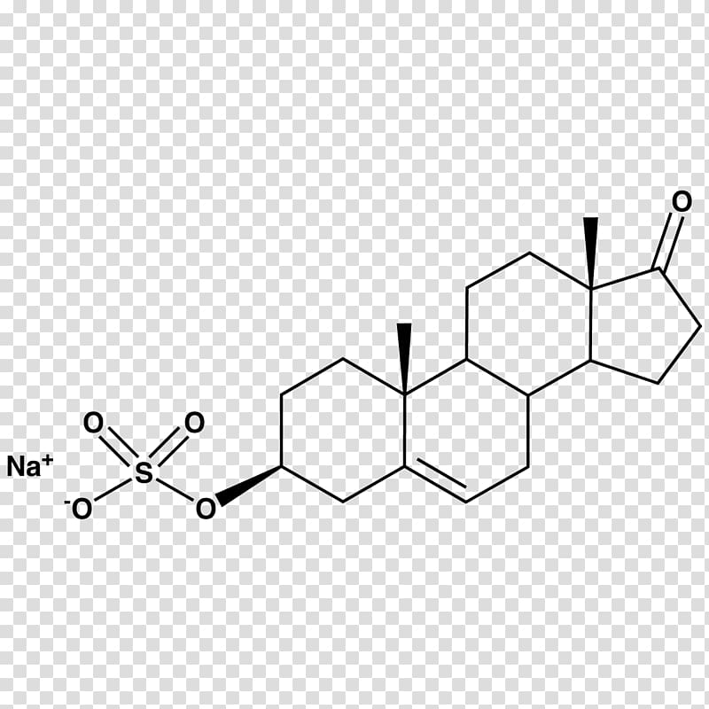 Chemical structure Nomegestrol acetate Molecule Hormone, Sodium sulfate transparent background PNG clipart